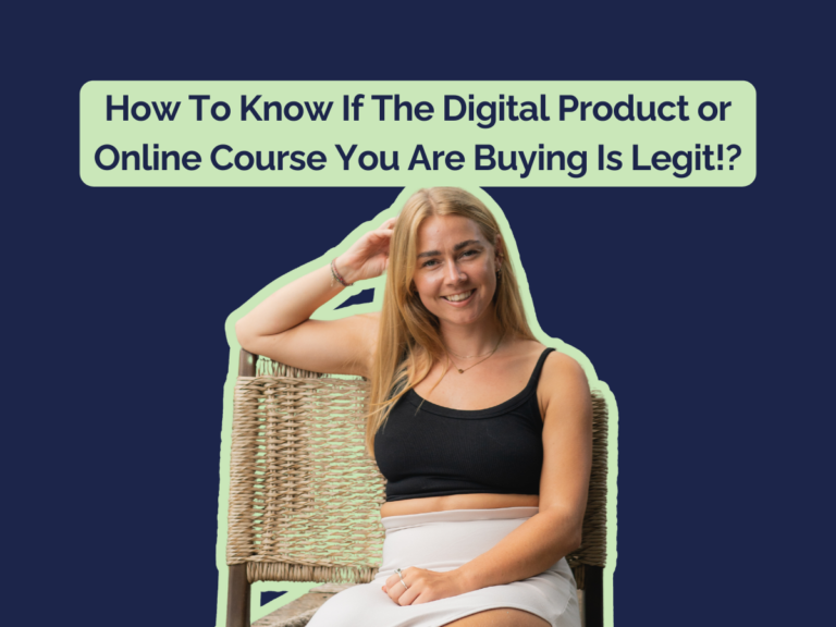 How to know if the digital products and online courses you are buying are going to help you!