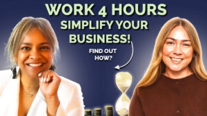 work 4 hours and simplify your business
