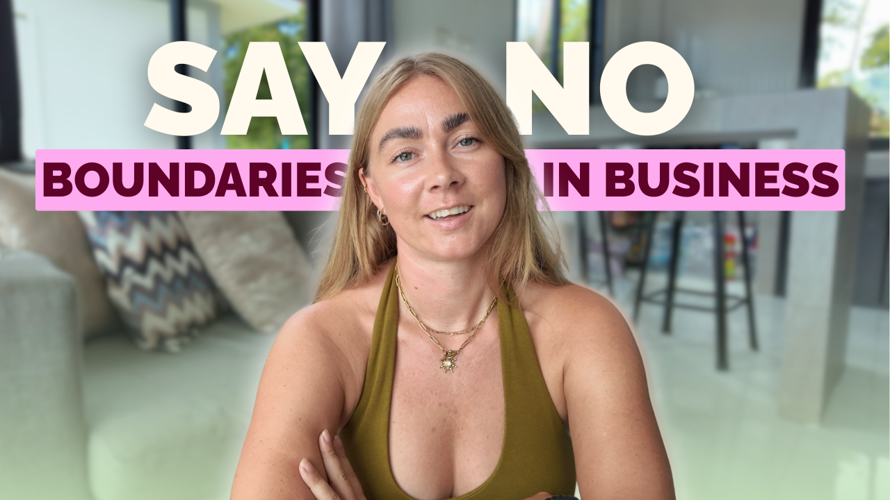 The Working For Me Podcast - I Was Bedbound In Bali For 12 Weeks - Because I Didn't Set Boundaries In My Online Business